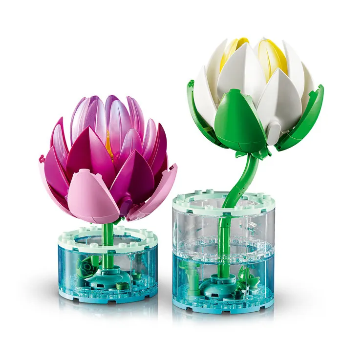 Lego 11511 Botanicals Les Nénuphars - Set de Fleurs Artificielles dès 9 ans pour Décoration