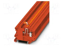 PHOENIX CONTACT UT 4-MT RD Connecteur pour rail rouge 500V