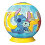 Ravensburger - Puzzle 3D Stitch Ball Disney - Technologie Easy Click - Puzzle à Assembler - À partir de 6 ans