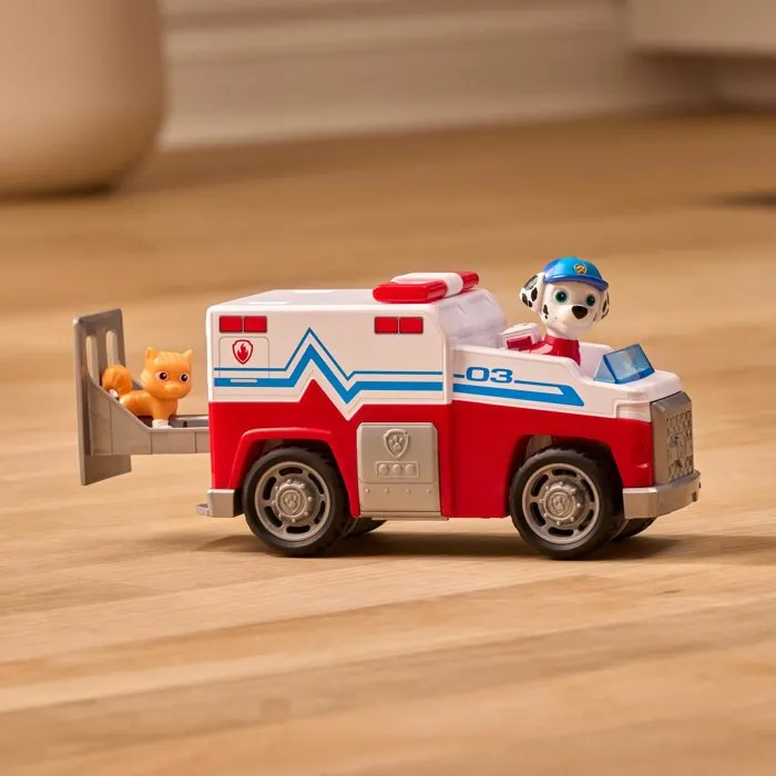 Spin Master Véhicule et Figurine Search & Rescue Marcus La Pat' Patrouille