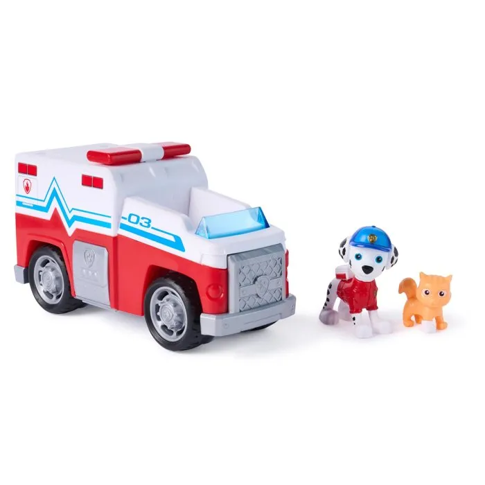 Spin Master Véhicule et Figurine Search & Rescue Marcus La Pat' Patrouille