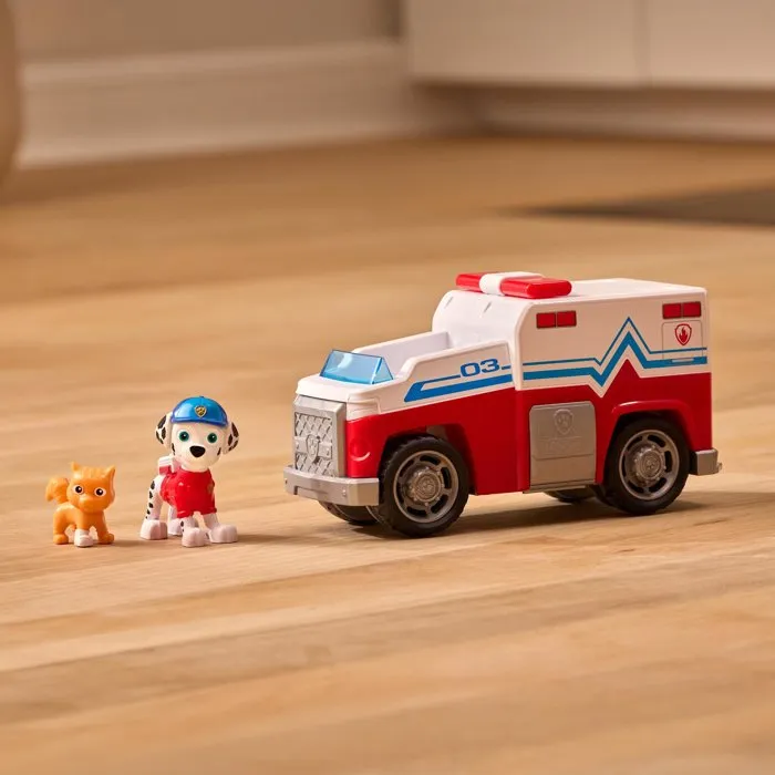 Spin Master Véhicule et Figurine Search & Rescue Marcus La Pat' Patrouille