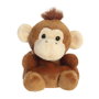 AURORA - Peluche Palm Pals Singe, 13 cm, Marqué CE, Jouet Doudou Enfant