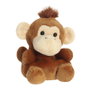 AURORA - Peluche Palm Pals Singe, 13 cm, Marqué CE, Jouet Doudou Enfant