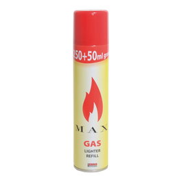 Max Cartouche de recharge de gas 250 + 50 ml