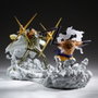 Banpresto One Piece Senkozekkei - Figurine Monkey D. Luffy Gear 4, PVC/ABS, 13-15 cm