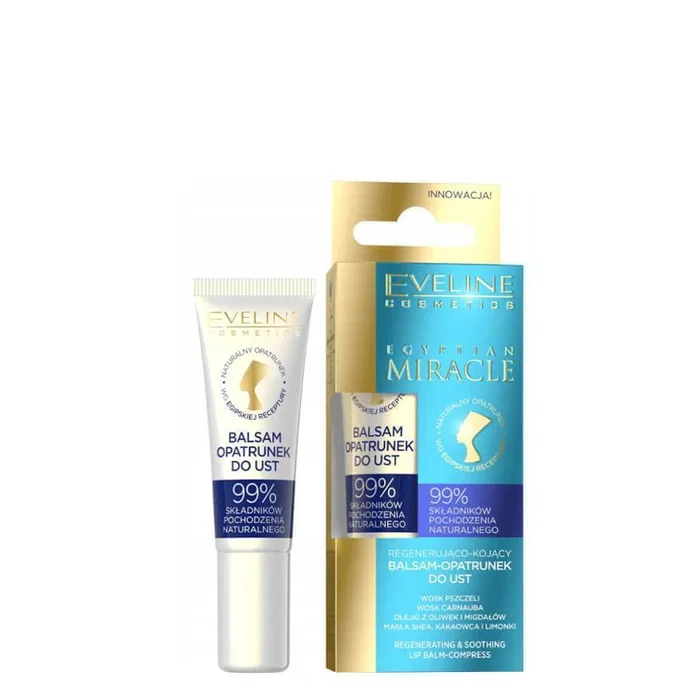Eveline Cosmetics Egyptian Miracle Baume à Lèvres Régénérant 12 ml Eveline Cosmetics Egyptian Miracle Baume à Lèvres Régénérant 12 ml