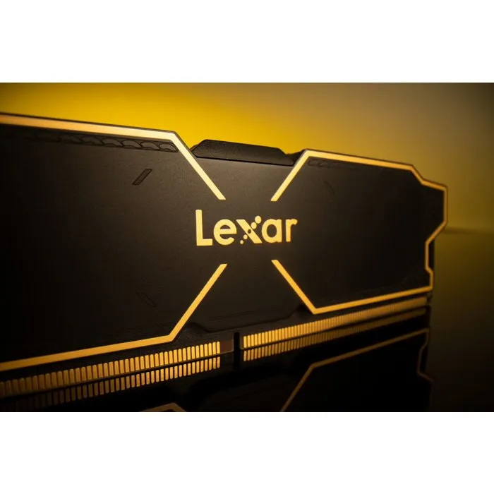 Lexar THOR 2.0 DDR5 32 Go (2x 16 Go) 6000 MHz CL38 RGB Noir