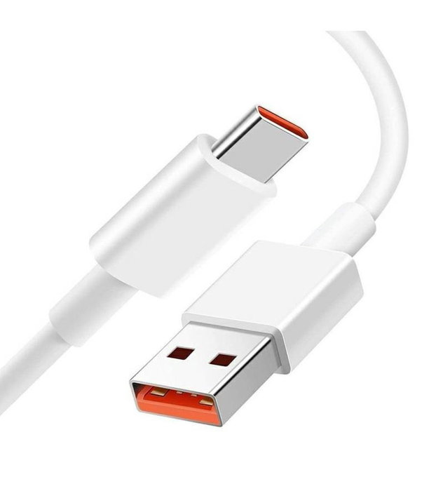 Xiaomi Câble USB-A vers USB-C 6A 1m Blanc BHR6032GL Charge Rapide et Transfert de Données Xiaomi Câble USB-A vers USB-C 6A 1m Blanc BHR6032GL Charge Rapide et Transfert de Données