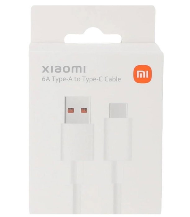 Xiaomi Câble USB-A vers USB-C 6A 1m Blanc BHR6032GL Charge Rapide et Transfert de Données Xiaomi Câble USB-A vers USB-C 6A 1m Blanc BHR6032GL Charge Rapide et Transfert de Données