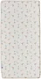 Tineo Matelas bébé CONFORT FUN 60 x 120 cm épaisseur 8 cm blanc motif éléphants en coton avec mousse polyuréthane