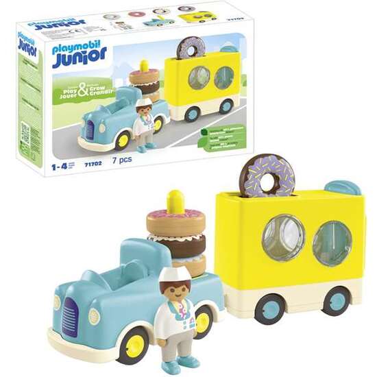 Playmobil Junior Camion de donuts 71702