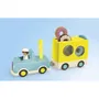 Playmobil Junior 71702 Camion de donuts, jeu de construction pour enfants dès 12 mois, camion à donuts avec porte coulissante et donuts