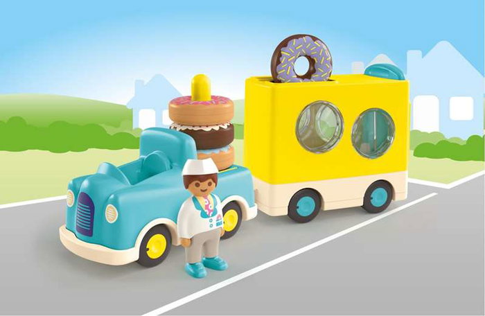 Playmobil Junior Camion de donuts 71702