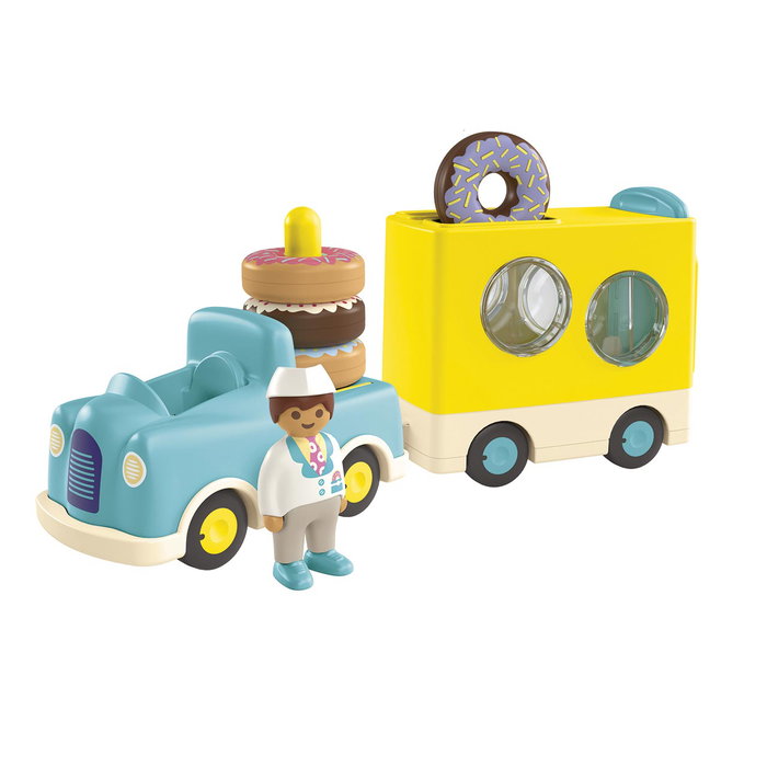 Playmobil Junior Camion de donuts 71702