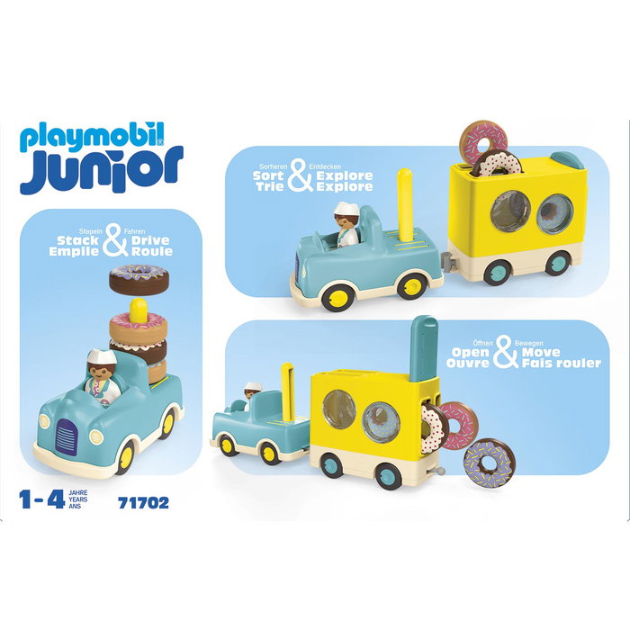 Playmobil Junior Camion de donuts 71702