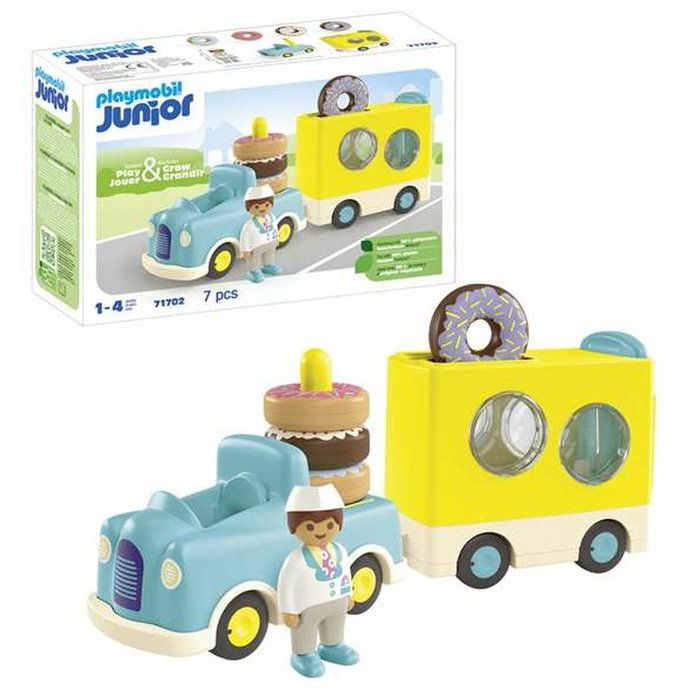 Playmobil Junior Camion de donuts 71702