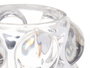 Giftdecor Porte-bougie Boule Transparente Verre 8x12x8 cm (Set de 12)