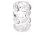 Giftdecor Porte-bougie Boule Transparente Verre 8x12x8 cm (Set de 12)
