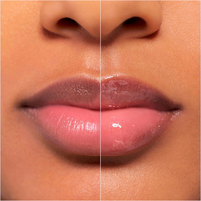 Essence HYDRA KISS - Huile à lèvres hydratante n° 10 Sugar Sparkle, 4 ml, avec acide hyaluronique, jojoba, vitamine E, éclat délicat, unisexe