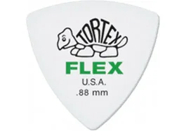 Dunlop Pack de 6 Médiators Tortex Flex Triangle 0,88 mm
