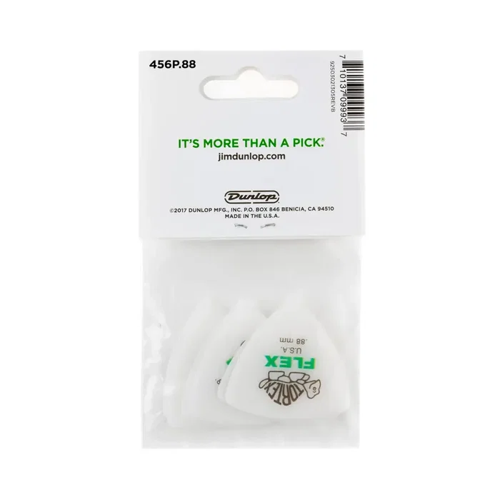 Dunlop Tortex Flex Triangle 0,88 mm (Pack de 6)