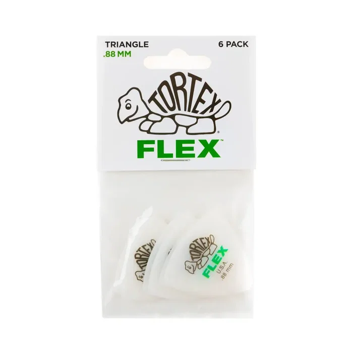 Dunlop Tortex Flex Triangle 0,88 mm (Pack de 6)