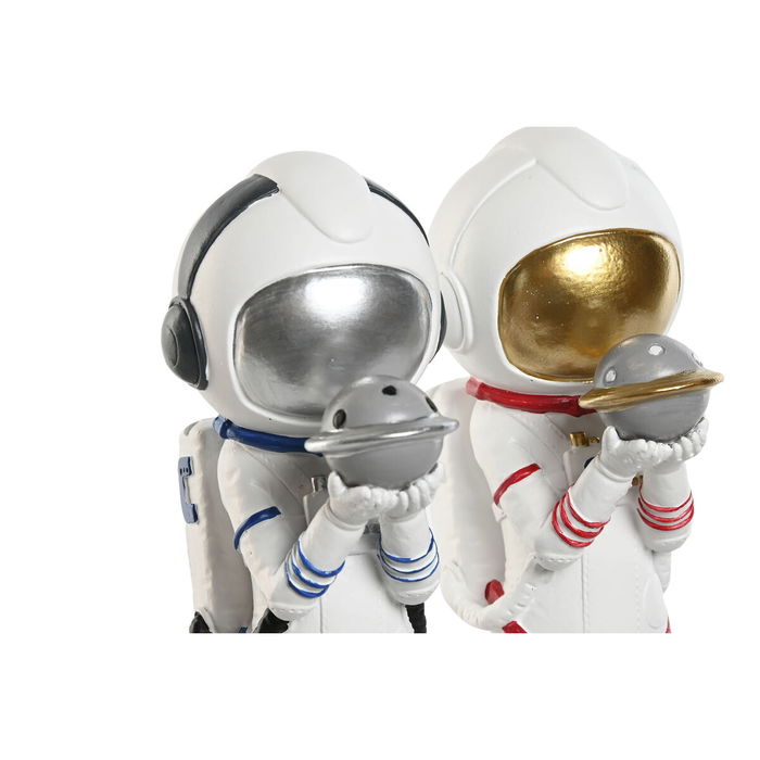 Figurine Décorative Home ESPRIT Bleu Blanc Rouge Doré Femme Astronaute 11 x 7 x 25 cm (2 Unités) Figurine Décorative Home ESPRIT Bleu Blanc Rouge Doré Femme Astronaute 11 x 7 x 25 cm (2 Unités)