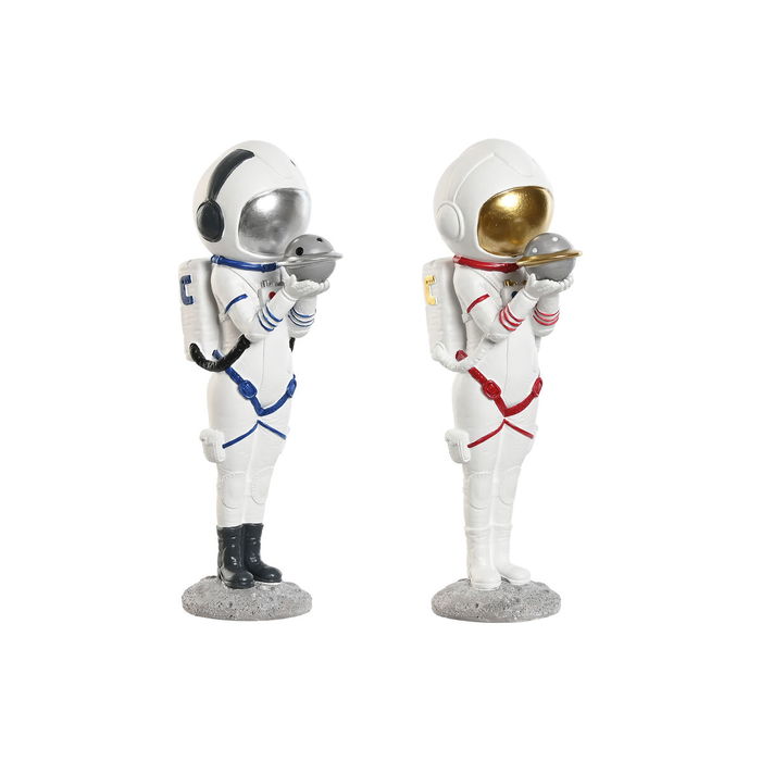 Figurine Décorative Home ESPRIT Bleu Blanc Rouge Doré Femme Astronaute 11 x 7 x 25 cm (2 Unités) Figurine Décorative Home ESPRIT Bleu Blanc Rouge Doré Femme Astronaute 11 x 7 x 25 cm (2 Unités)