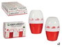 Ibergarden Lot de 2 Désodorisants Gel Géranium 140g x 2 7x9,5x14 cm (Set de 24)