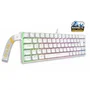 The G-Lab Keyz Titanium HE - AZERTY Compact 65% - RGB - Blanc