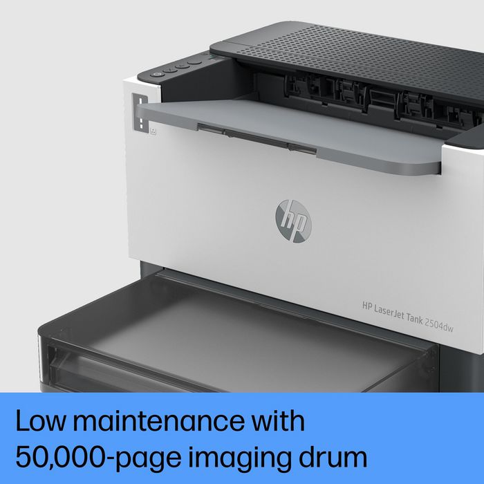HP LaserJet Tank 2504dw - Imprimante laser noir et blanc recto-verso avec toner prérempli, 22 ppm