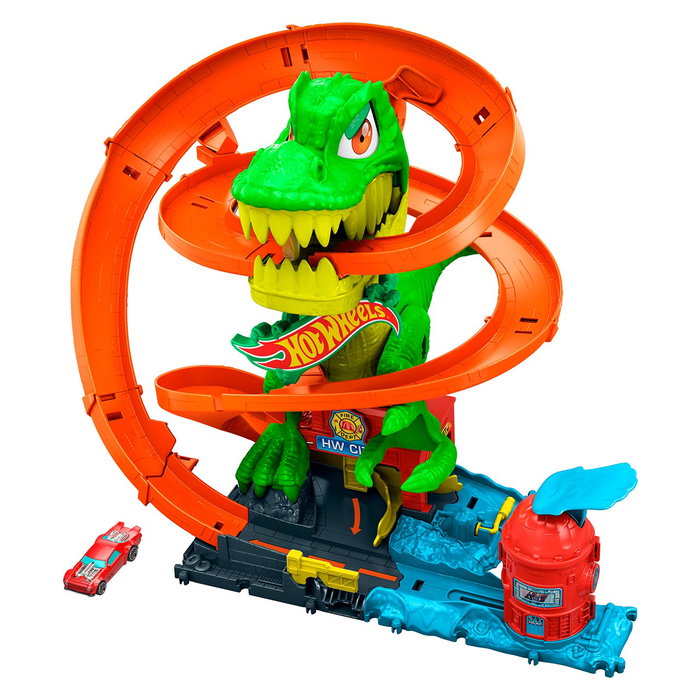 Hot Wheels Coffret Super Station de Pompiers T-Rex City Hot Wheels Coffret Super Station de Pompiers T-Rex City