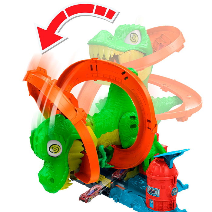 Hot Wheels Coffret Super Station de Pompiers T-Rex City Hot Wheels Coffret Super Station de Pompiers T-Rex City