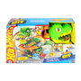 Mattel Pista Hot Wheels City super station de pompiers T-Rex pour enfant
