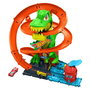 Mattel Pista Hot Wheels City super station de pompiers T-Rex pour enfant