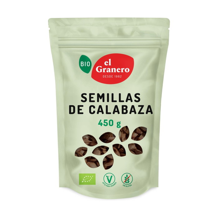 El Granero Integral Graines de Courge Bio 450 g El Granero Integral Graines de Courge Bio 450 g