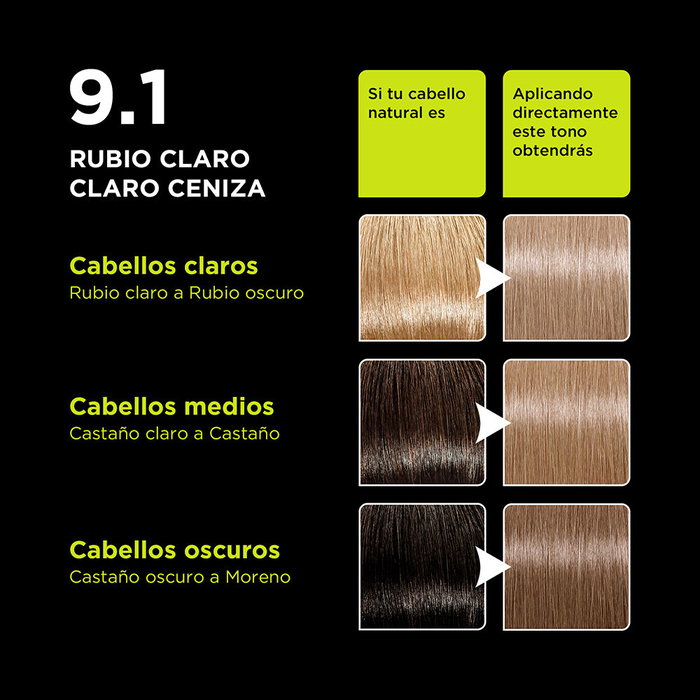 Llongueras COLOR ADVANCE 9,1 rubio claro claro ceniza