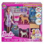 Barbie Coffret La Clinique vétérinaire avec poupée et accessoires