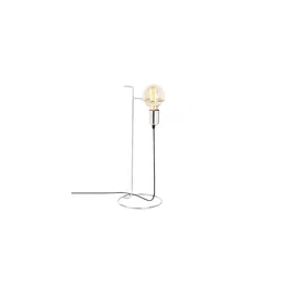 Lampe de Table 'Chattogram' - Style Pota-3673 en Chromé avec Douille E27 - Sans Ampoule [OPV 892 OPV1112]