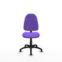 Chaise Algarra Contact permament de base Tissu Violet Structure polyamide noire Sans accoudoirs Sans appui-tête Patins de chaises