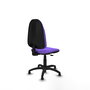 Chaise Algarra Contact permament de base Tissu Violet Structure polyamide noire Sans accoudoirs Sans appui-tête Patins de chaises