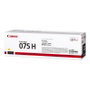 Canon 075H Gelb Cartouche Toner Jaune Haute Capacité 6366C002 pour imageCLASS LBP646Cdw LBP647Cdw MF662Cdw MF663Cdw MF665Cdw