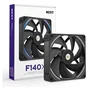 NZXT F140X RGB (RF-U14PN-B1) - Ventilateur PC 140 mm, 2400 tr/min, noir