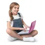 Vtech Genio Max - Ordinateur éducatif pour enfant 5-12 ans, écran 7", clavier AZERTY, 50+ activités, 8 Go mémoire, rose