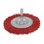 WOLFPACK LINEA PROFESIONAL Cepillo Nylon Disco Ø 75 mm 1/4 inch