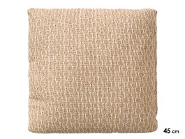 GIFTDECOR Coussin Entrelacé Beige 45x45cm
