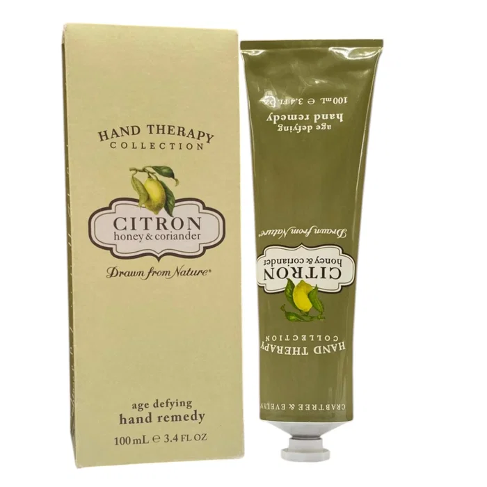 Crabtree & Evelyn Crème pour les mains Citron, Miel et Coriandre Anti-âge 100 g Crabtree & Evelyn Crème pour les mains Citron, Miel et Coriandre Anti-âge 100 g