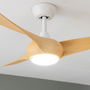 Ventilateur de Plafond avec Lumière Cecotec EnergySilence Aero 5295 18 W 40 W Bois (3000-6500 K)