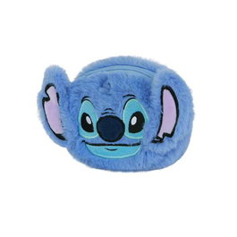 Karactermania Monedero Pill Plush - Porte-monnaie peluche Lilo & Stitch 10 x 13 x 5 cm - Bleu - Polyester